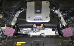 Infiniti G35 Performance Air Intake - K&N Engineering - Typhoon - `07-`08